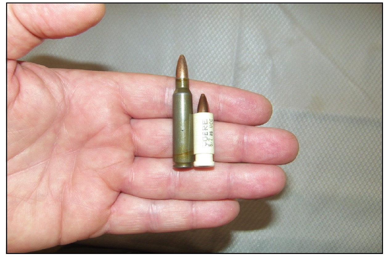 M16 Bullet Size